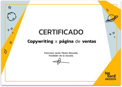 certificado cxpv